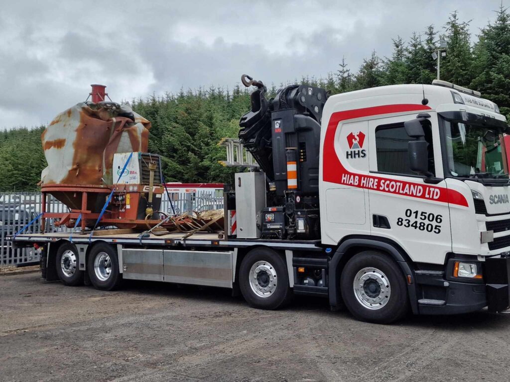 lorry crane hire scotland