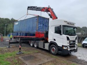 Hiab Container Transport Scotland