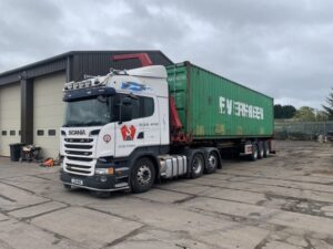 hiab container movers