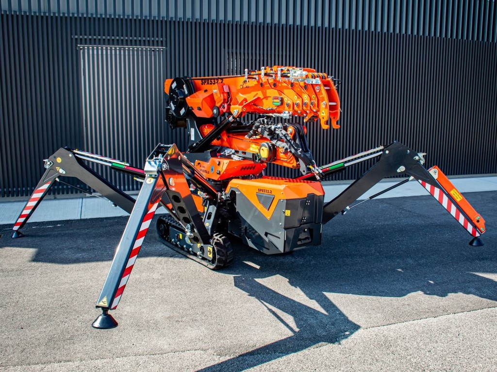 Spider Crane Hire Einburgh, Glasgow and Falkirk